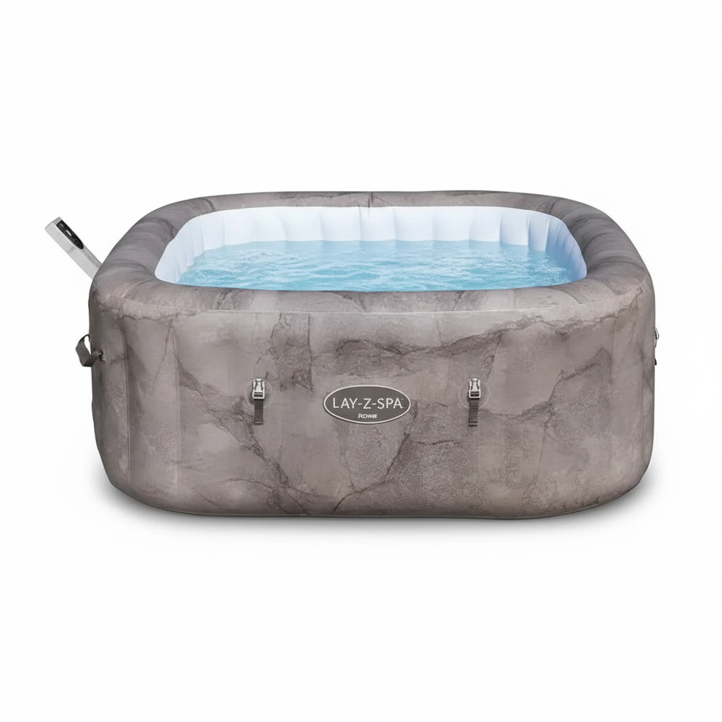 Spa Gonflable Bestway Rome Smart AirJet 6001K – 6 Places – 1.80m – Marbre Brun