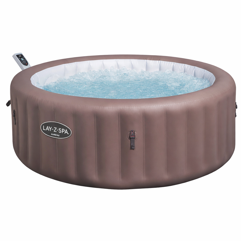 Spa Gonflable UltraFit airjet 4-6 Places – Jacuzzi Extérieur Portable avec Bulles, Bain Chaud en PVC