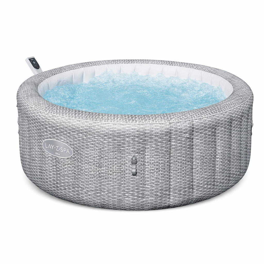 Spa Gonflable Palm Springs – 4-6 Places– Gris Moderne