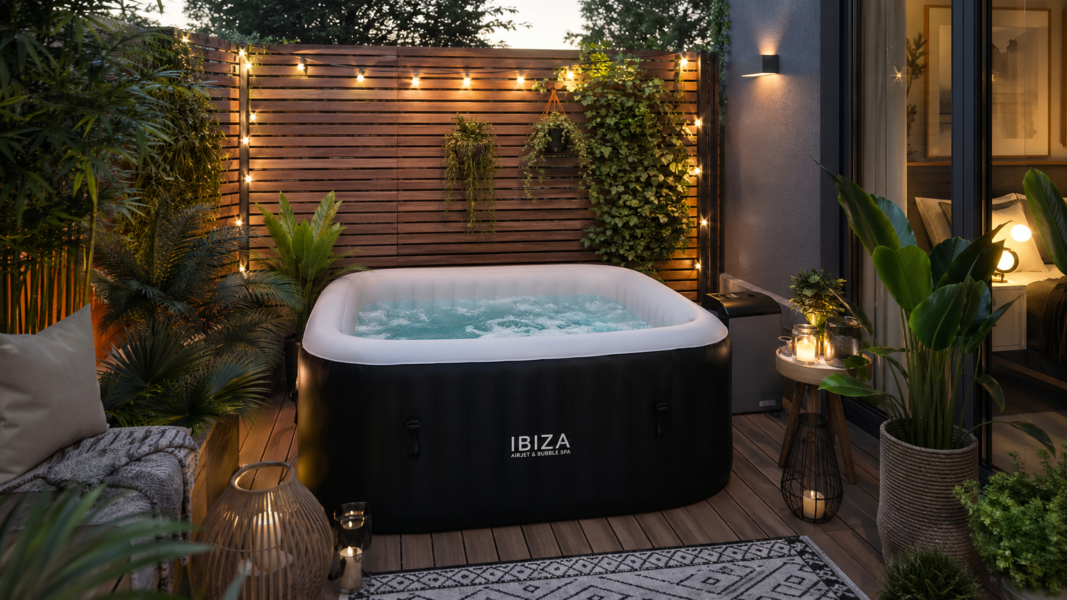 Aménager un coin spa sur une petite terrasse : Nos astuces pour optimiser votre espace extérieur