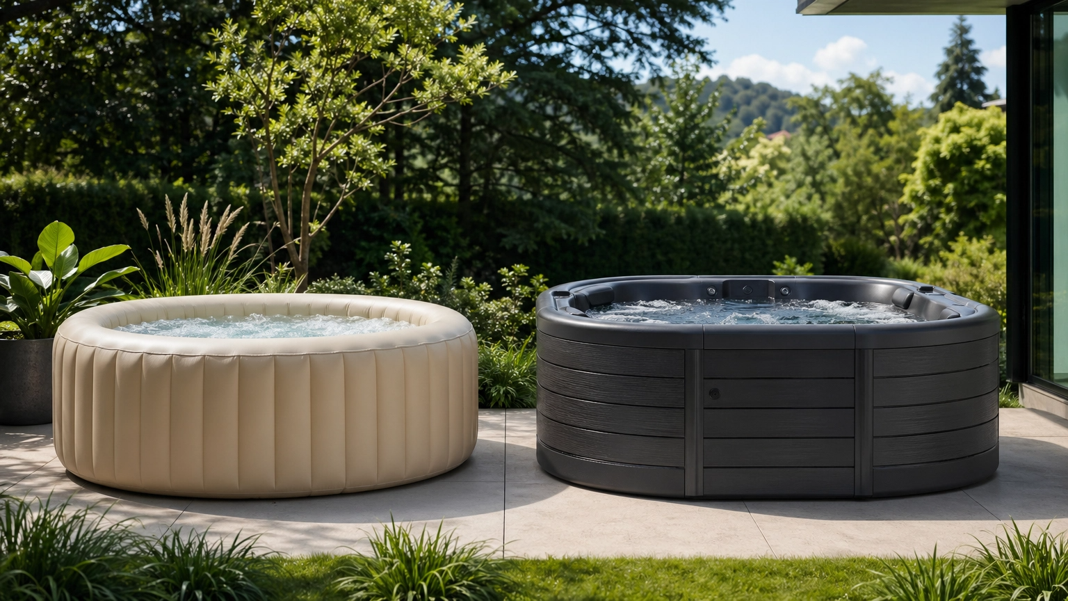 Spa gonflable vs Spa semi-rigide : Lequel choisir pour votre maison en 2026 ?
