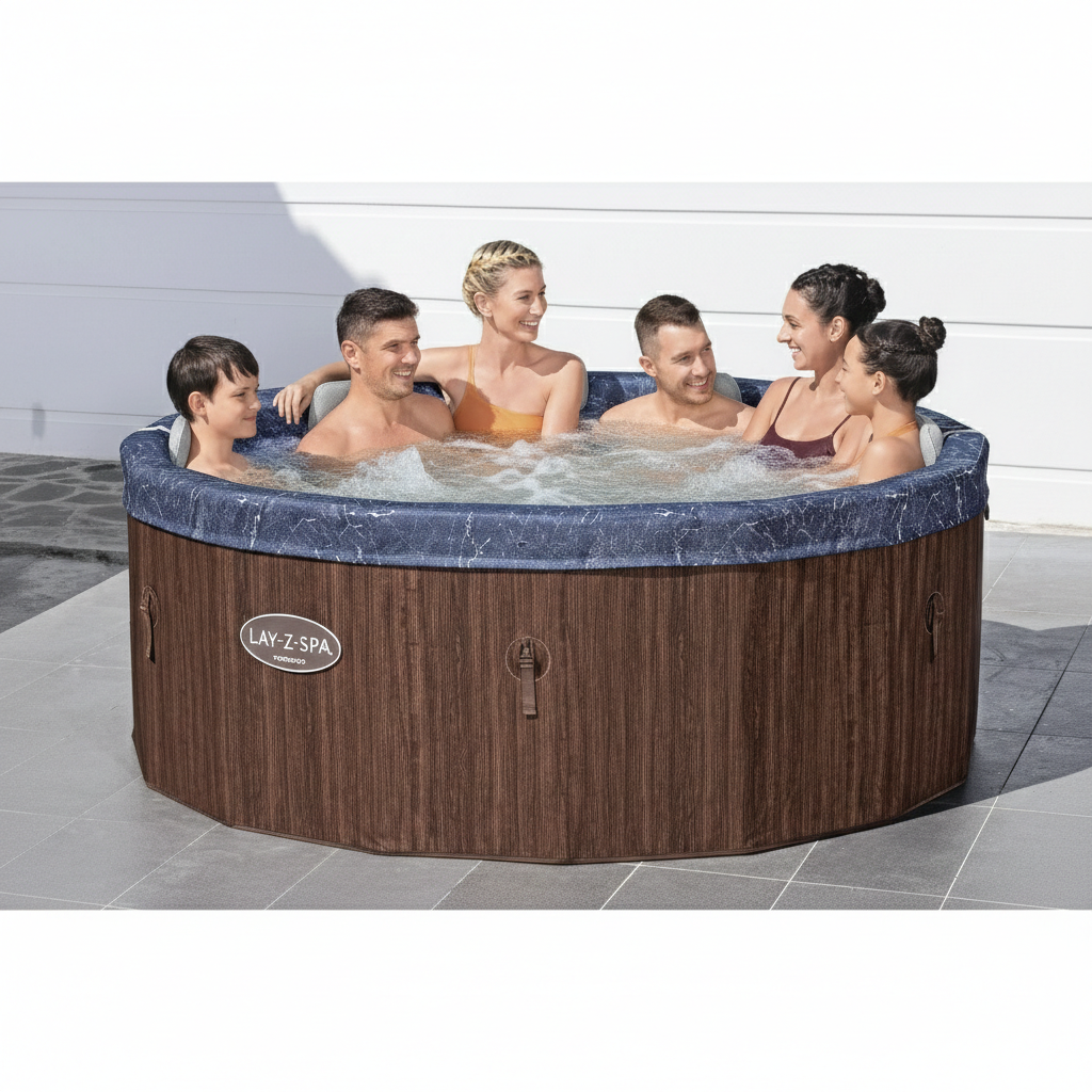 Spa Gonflable Bestway 6001W Toronto – 4-6 Places – 1.90m x 70cm