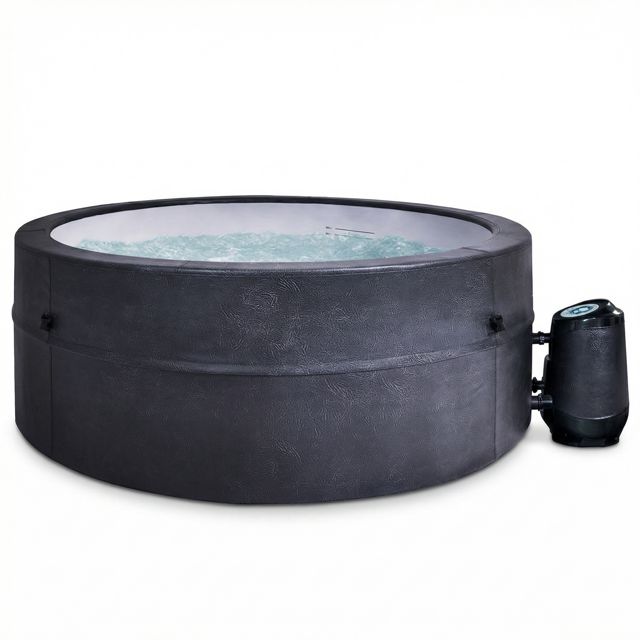 Spa Gonflable Smartmak 8 Personnes – 130 Jets – 1800W – Chauffage Rapide & PVC Laminé