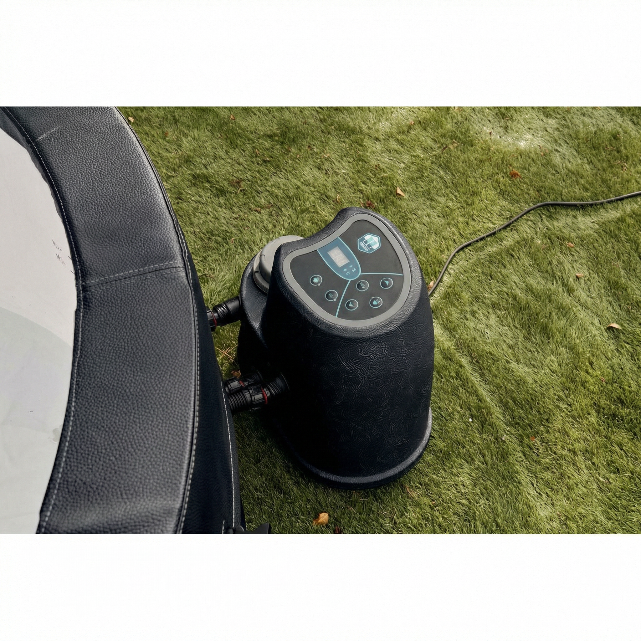 Spa Gonflable Smartmak 8 Personnes – 130 Jets – 1800W – Chauffage Rapide & PVC Laminé